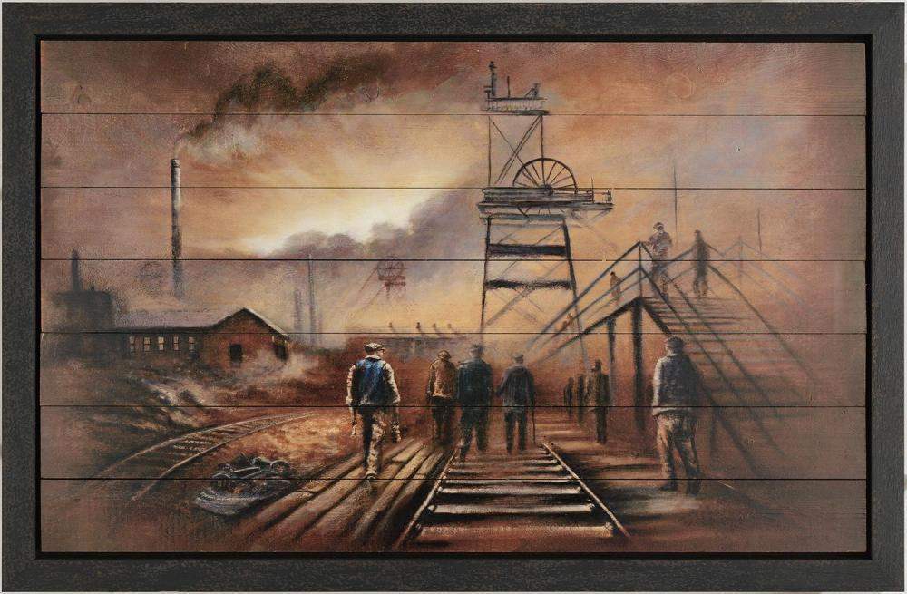 Last Shift - Edition - SOLD OUT by artist Bob Barker - Wyecliffe Galleries