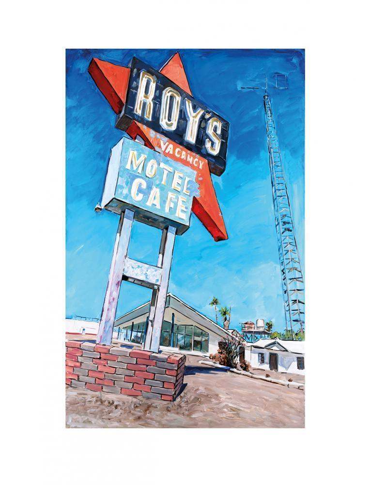Abandoned Motel, Eureka - 2017 - Edition - SOLD OUT by artist Bob Dylan - Wyecliffe Galleries