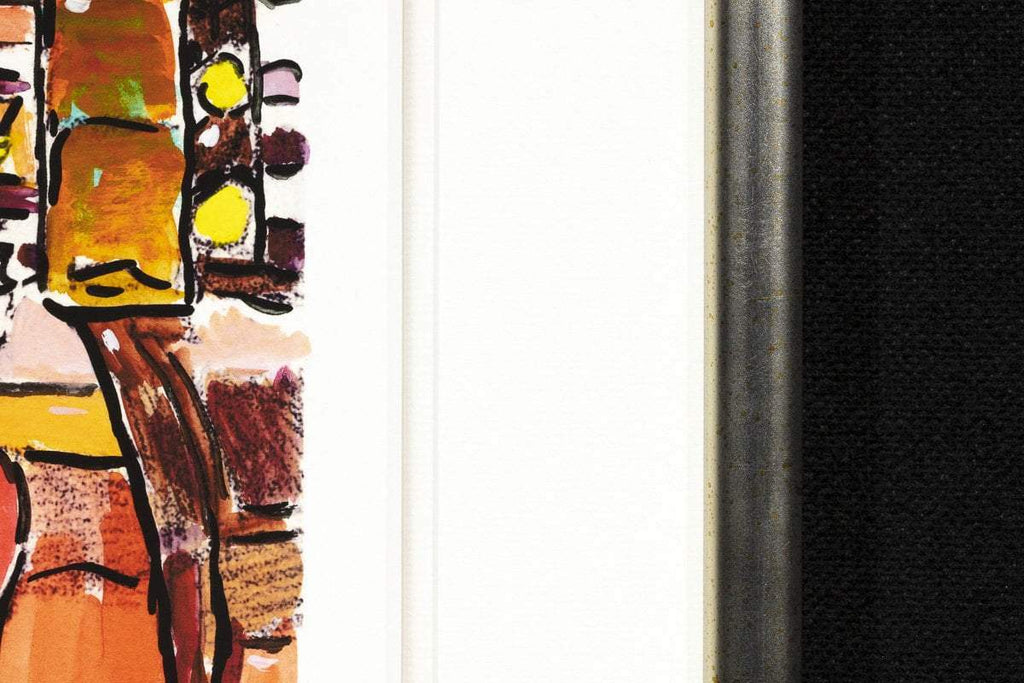 Backstage Dressing Room - 2013 - Edition- SOLD by artist Bob Dylan - Wyecliffe Galleries