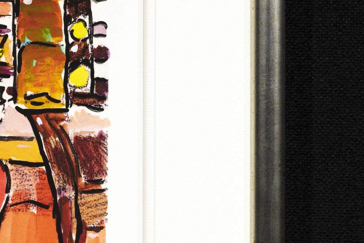 Backstage Dressing Room - 2013 - Edition- SOLD by artist Bob Dylan - Wyecliffe Galleries