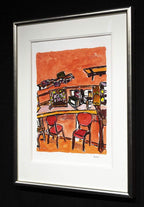 Backstage Dressing Room - 2013 - Edition- SOLD by artist Bob Dylan - Wyecliffe Galleries
