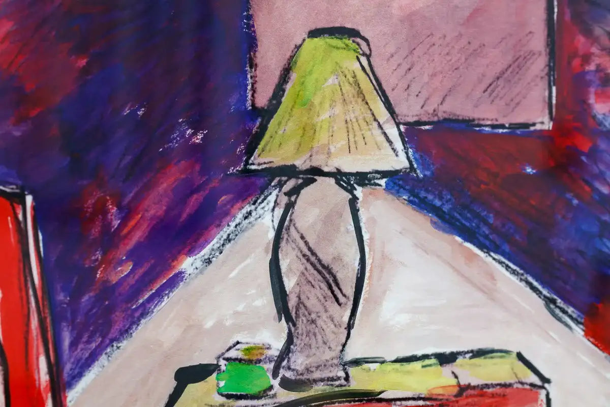 Carbondale Motel - 2013 - Edition - SOLD by artist Bob Dylan - Wyecliffe Galleries