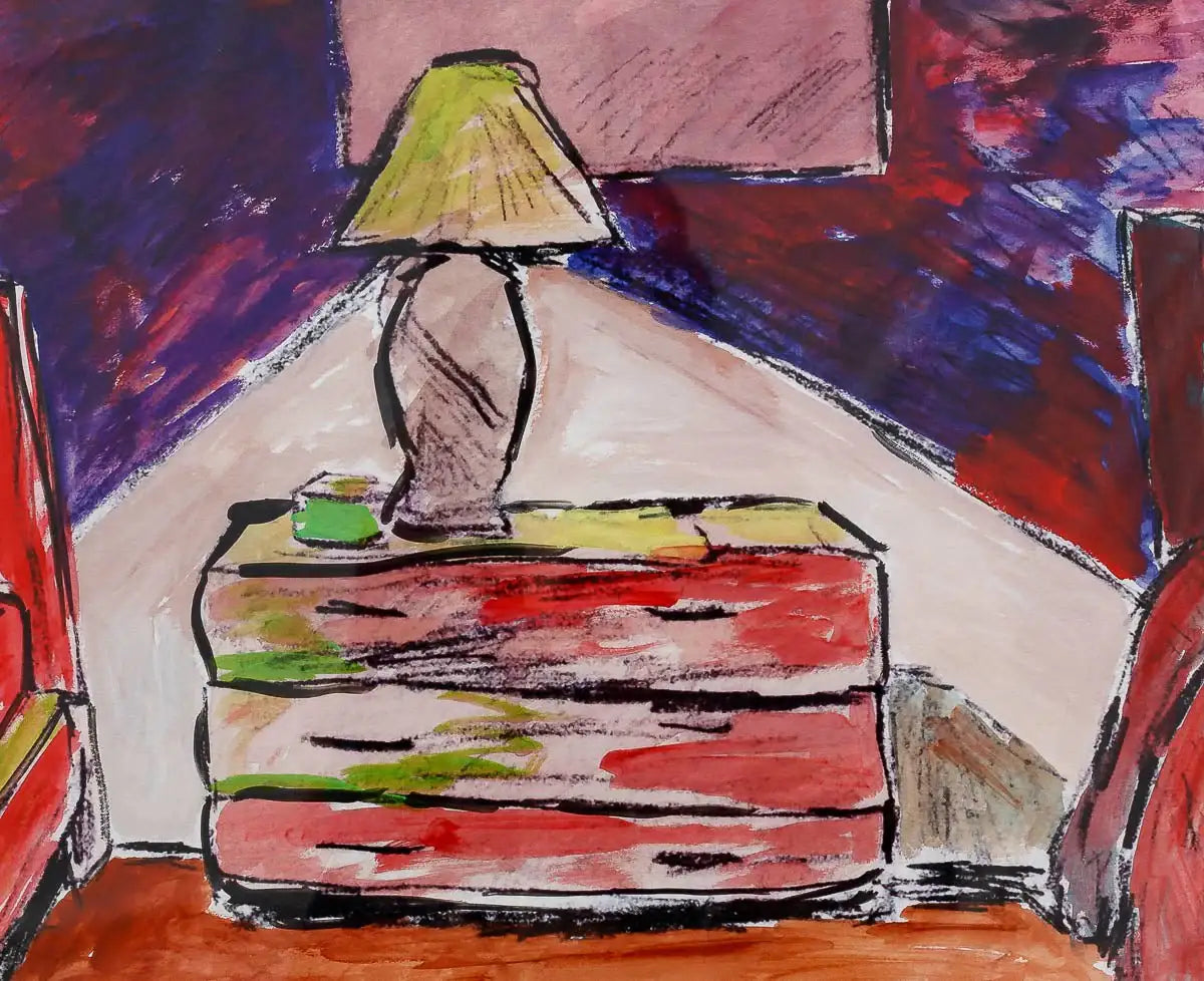 Carbondale Motel - 2013 - Edition - SOLD by artist Bob Dylan - Wyecliffe Galleries