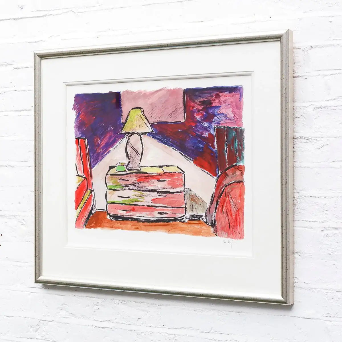 Carbondale Motel - 2013 - Edition - SOLD by artist Bob Dylan - Wyecliffe Galleries