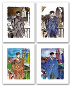 Drawn Blank Boxed set of 3 Portfolios - 2008 - RARE Edition by artist Bob Dylan - Wyecliffe Galleries