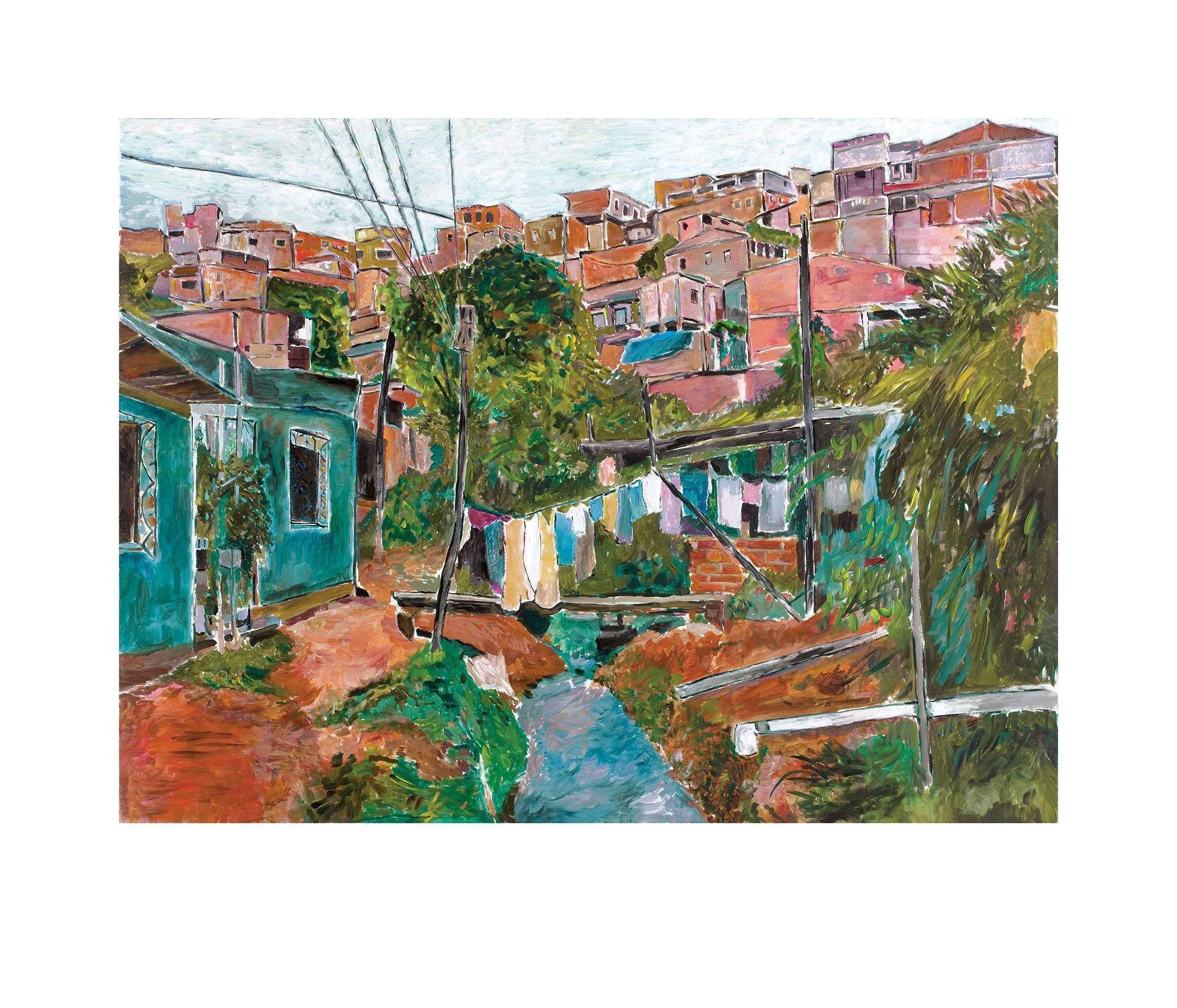 Favela Villa Broncas - SOLD OUT by artist Bob Dylan - Wyecliffe Galleries