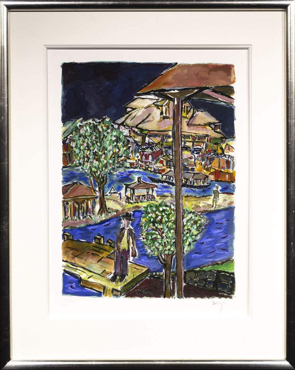 Fisherman - 2016 - Edition SOLD by artist Bob Dylan - Wyecliffe Galleries