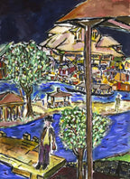 Fisherman - 2016 - Edition SOLD by artist Bob Dylan - Wyecliffe Galleries