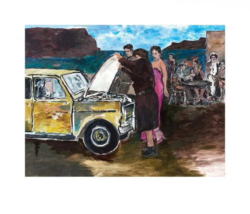 Grande Árvore Beachfront - SOLD OUT by artist Bob Dylan - Wyecliffe Galleries