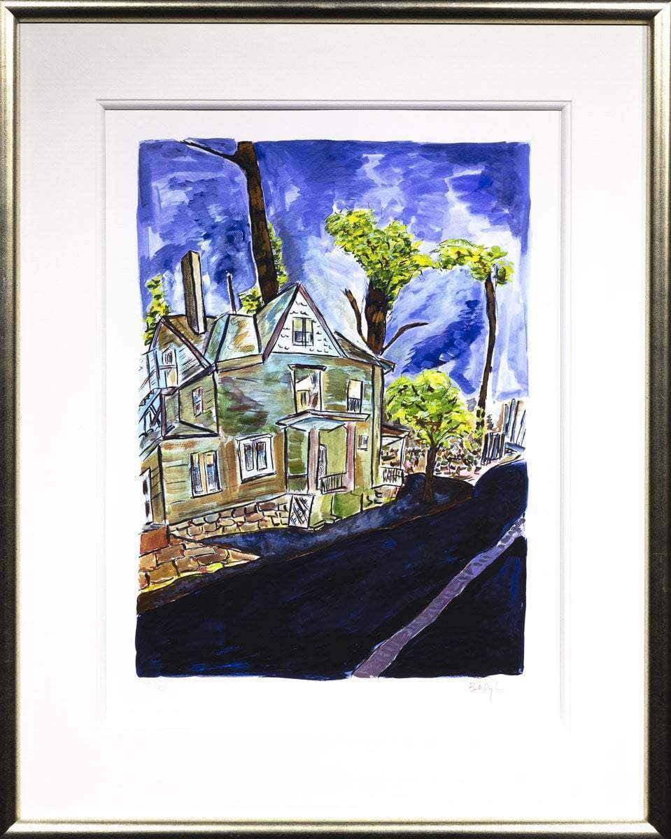 House on Union Street - 2012 - Edition by artist Bob Dylan - Wyecliffe Galleries