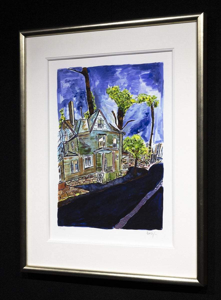 House on Union Street - 2012 - Edition by artist Bob Dylan - Wyecliffe Galleries