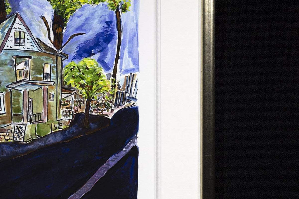 House on Union Street - 2012 - Edition by artist Bob Dylan - Wyecliffe Galleries