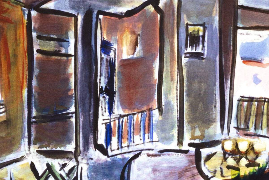 House On Union Street (Medium) - 2013 - Edition - SOLD by artist Bob Dylan - Wyecliffe Galleries