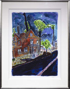 House On Union Street (Medium) - 2013 - Edition - SOLD by artist Bob Dylan - Wyecliffe Galleries