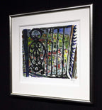 Iron Railing - 2013 - SOLD by artist Bob Dylan - Wyecliffe Galleries