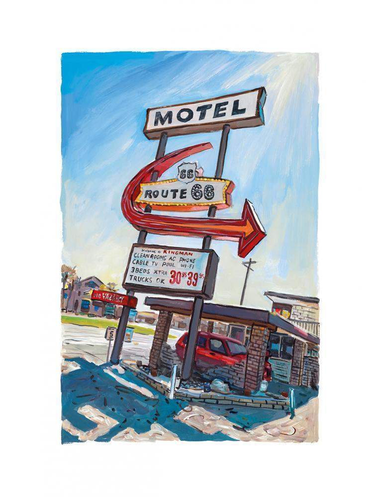 Kingman, Arizona - 2017 - Edition - SOLD OUT by artist Bob Dylan - Wyecliffe Galleries