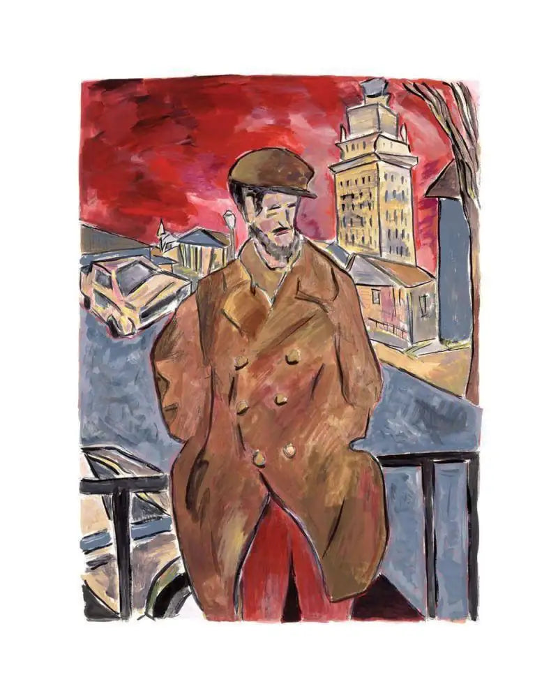 Man on a Bridge 2012 - SOLD OUT by artist Bob Dylan - Wyecliffe Galleries