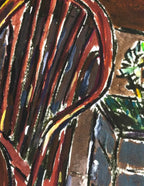 Sidewalk Cafe (Medium) - 2013 - Edition by artist Bob Dylan - Wyecliffe Galleries