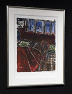 Sidewalk Cafe (Medium) - 2013 - Edition by artist Bob Dylan - Wyecliffe Galleries