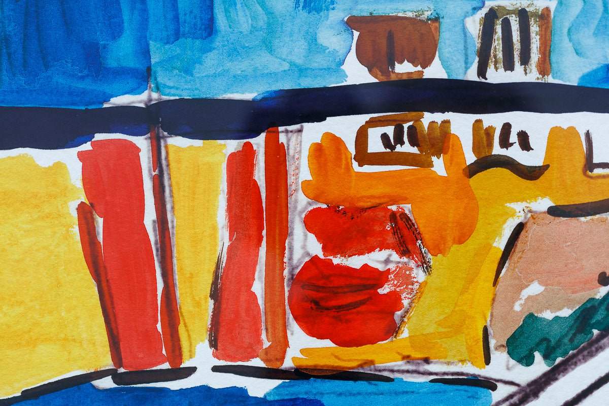 Slide - 2014 - Edition by artist Bob Dylan - Wyecliffe Galleries