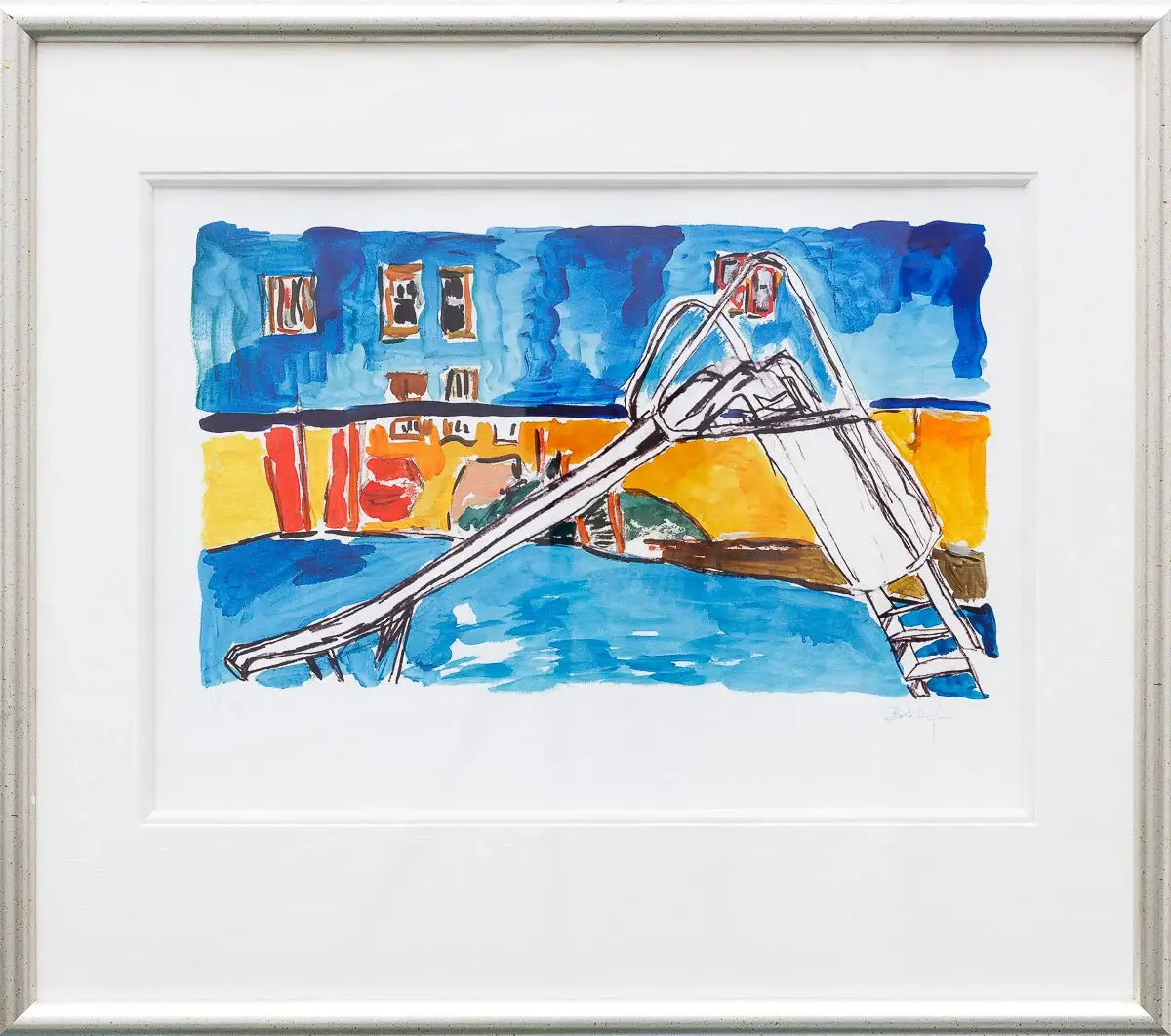 Slide - 2014 - Edition by artist Bob Dylan - Wyecliffe Galleries