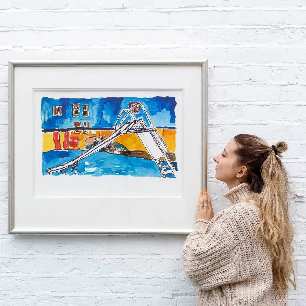 Slide - 2014 - Edition by artist Bob Dylan - Wyecliffe Galleries