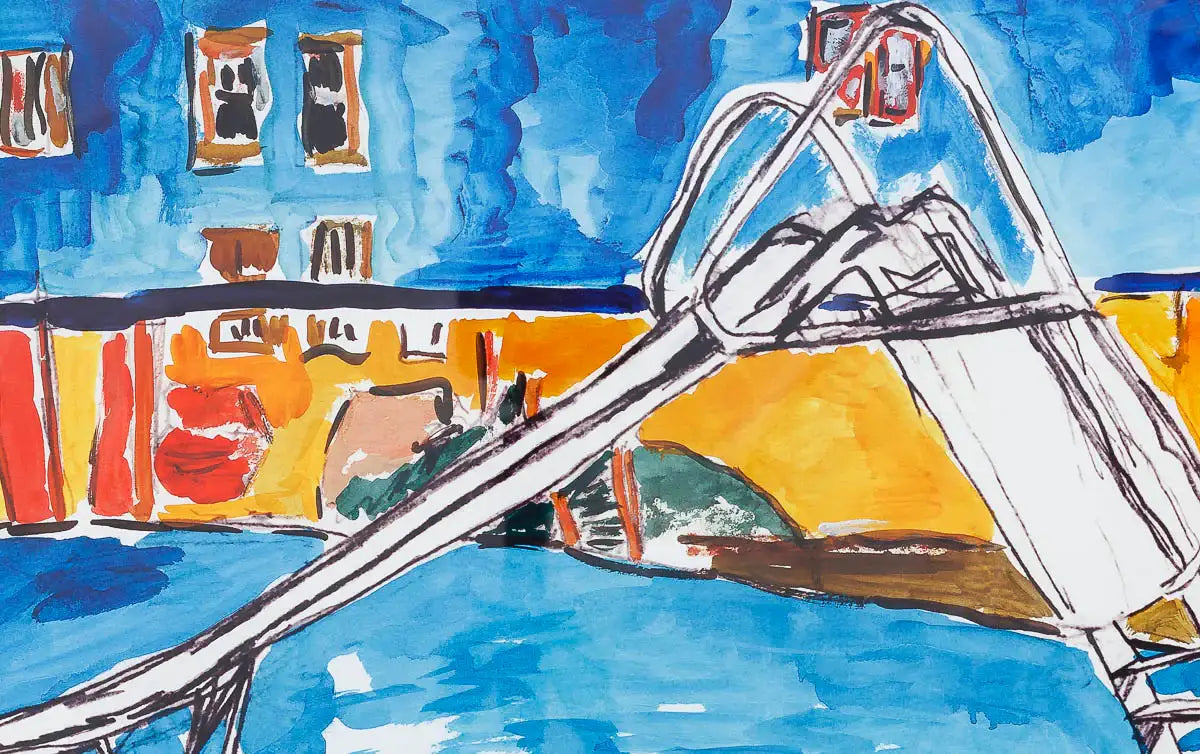 Slide - 2014 - Edition by artist Bob Dylan - Wyecliffe Galleries