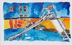Slide - 2014 - Edition by artist Bob Dylan - Wyecliffe Galleries