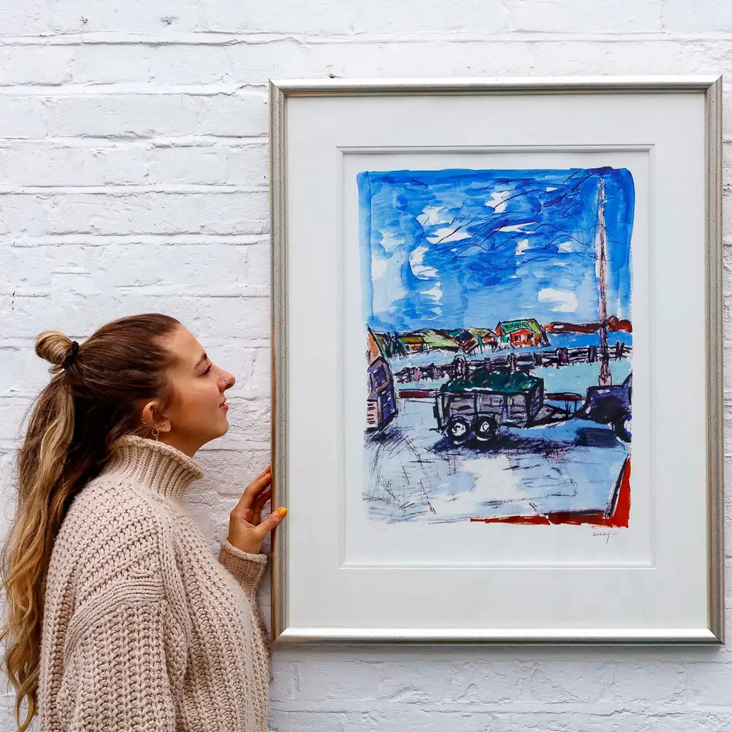 Trailer - 2013 - Edition - SOLD by artist Bob Dylan - Wyecliffe Galleries