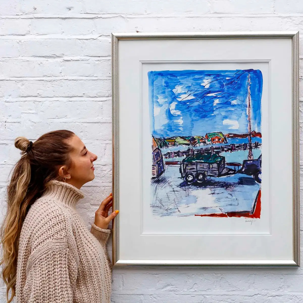 Trailer - 2013 - Edition - SOLD by artist Bob Dylan - Wyecliffe Galleries