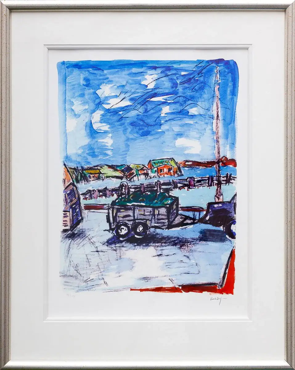 Trailer - 2013 - Edition - SOLD by artist Bob Dylan - Wyecliffe Galleries