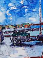 Trailer - 2013 - Edition - SOLD by artist Bob Dylan - Wyecliffe Galleries
