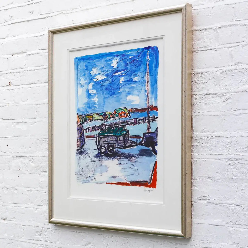 Trailer - 2013 - Edition - SOLD by artist Bob Dylan - Wyecliffe Galleries