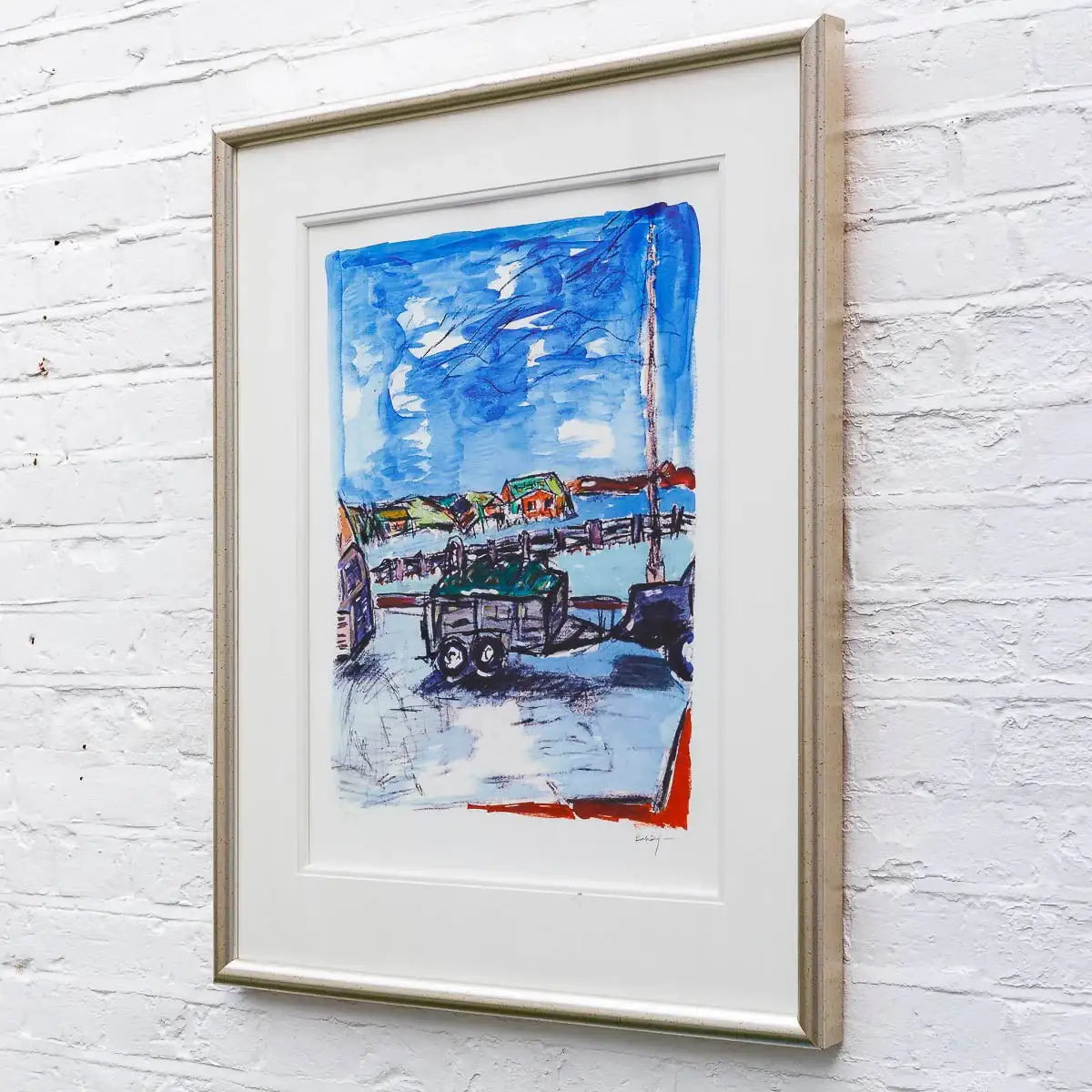 Trailer - 2013 - Edition - SOLD by artist Bob Dylan - Wyecliffe Galleries