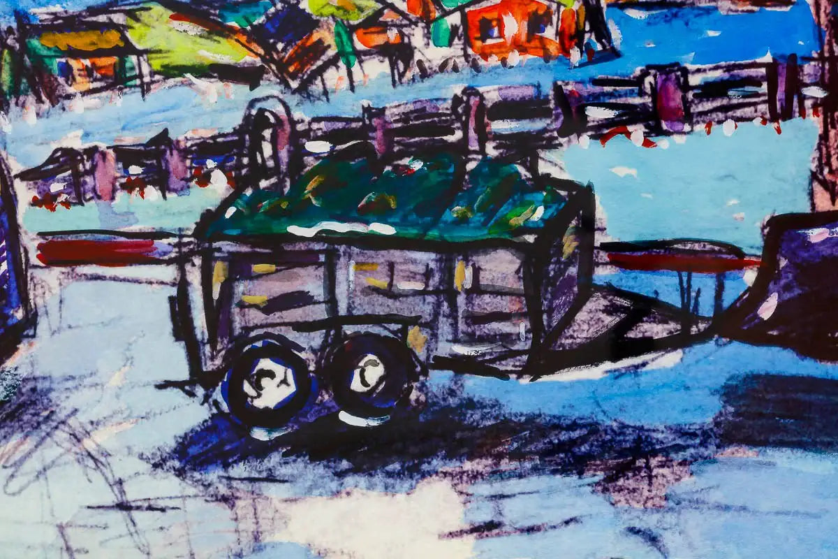 Trailer - 2013 - Edition - SOLD by artist Bob Dylan - Wyecliffe Galleries