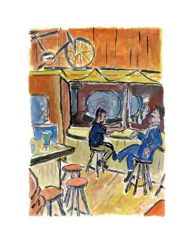 Truckstop, 2012 - SOLD by artist Bob Dylan - Wyecliffe Galleries