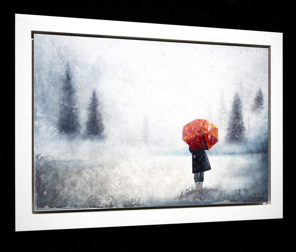 A Winter Walk - Original by artist Brenda Herd - Wyecliffe Galleries