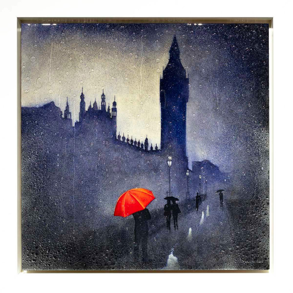 Afterdark - Original - SOLD by artist Brenda Herd - Wyecliffe Galleries