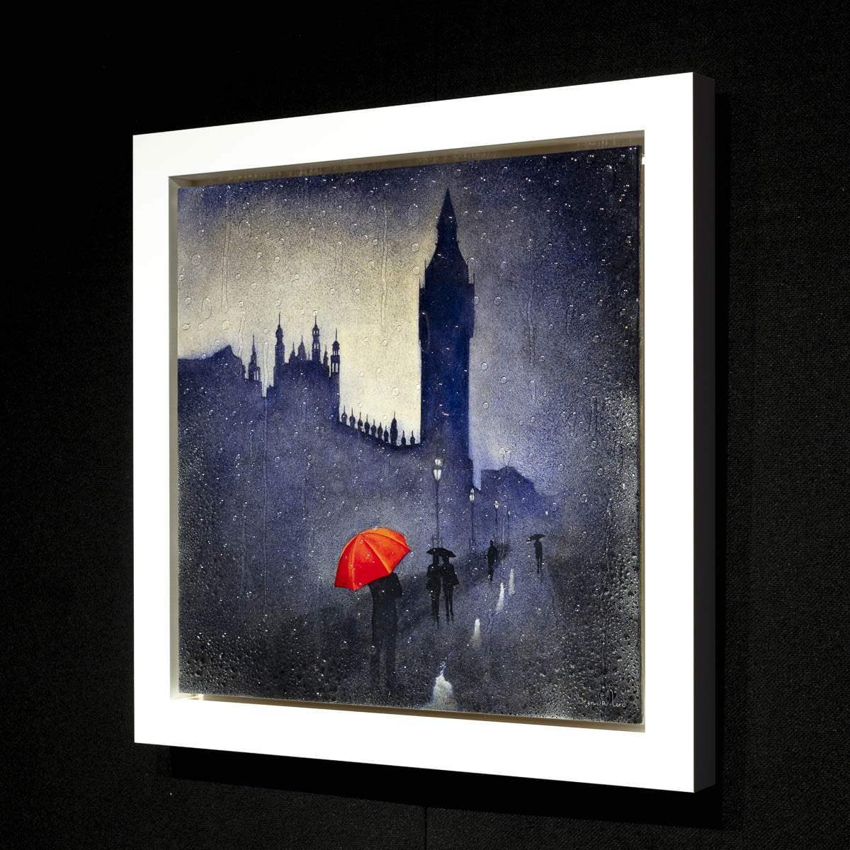 Afterdark - Original - SOLD by artist Brenda Herd - Wyecliffe Galleries