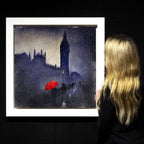 Afterdark - Original - SOLD by artist Brenda Herd - Wyecliffe Galleries