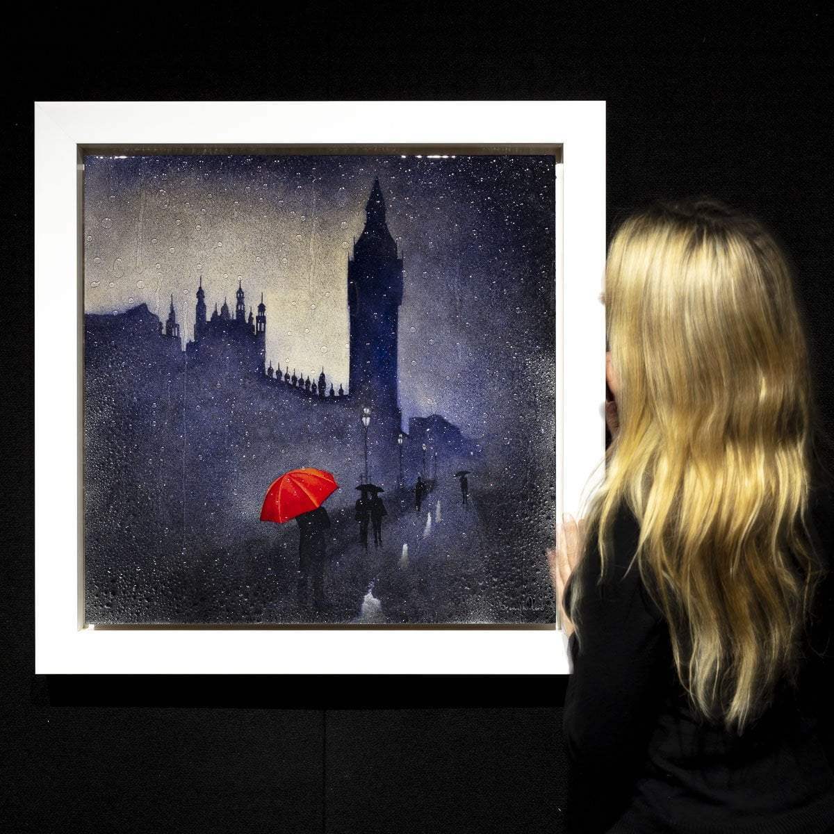 Afterdark - Original - SOLD by artist Brenda Herd - Wyecliffe Galleries