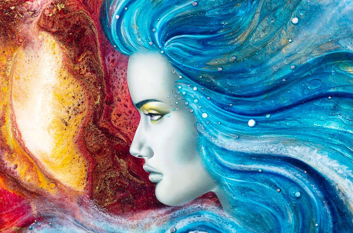 Allure - Original by artist Brenda Herd - Wyecliffe Galleries