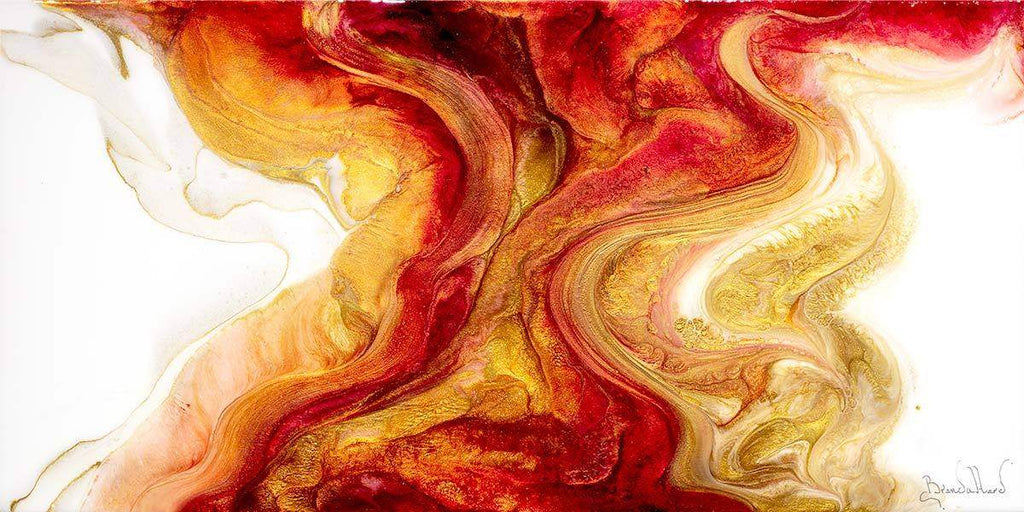 Aura - Original - SOLD by artist Brenda Herd - Wyecliffe Galleries