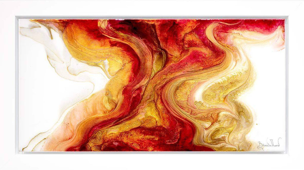 Aura - Original - SOLD by artist Brenda Herd - Wyecliffe Galleries