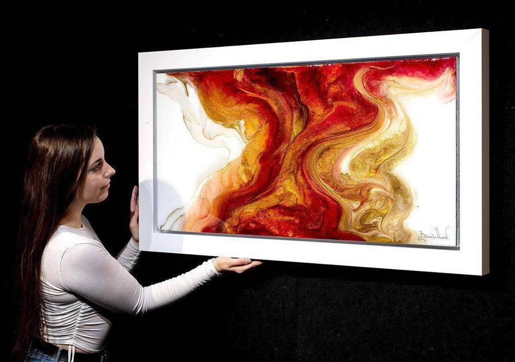 Aura - Original - SOLD by artist Brenda Herd - Wyecliffe Galleries