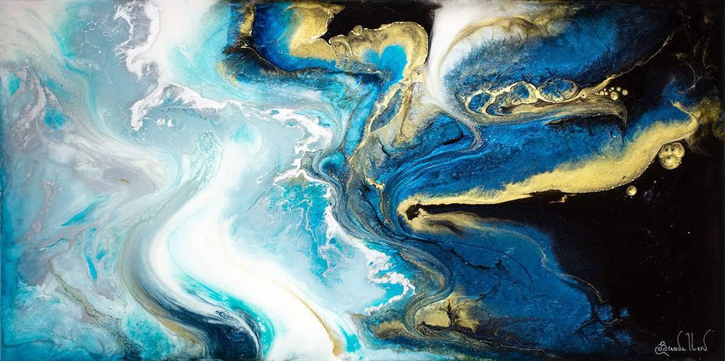 Before Midnight - Original - SOLD by artist Brenda Herd - Wyecliffe Galleries