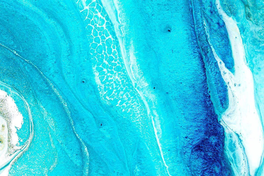 Blue Lagoon II - Original - SOLD by artist Brenda Herd - Wyecliffe Galleries