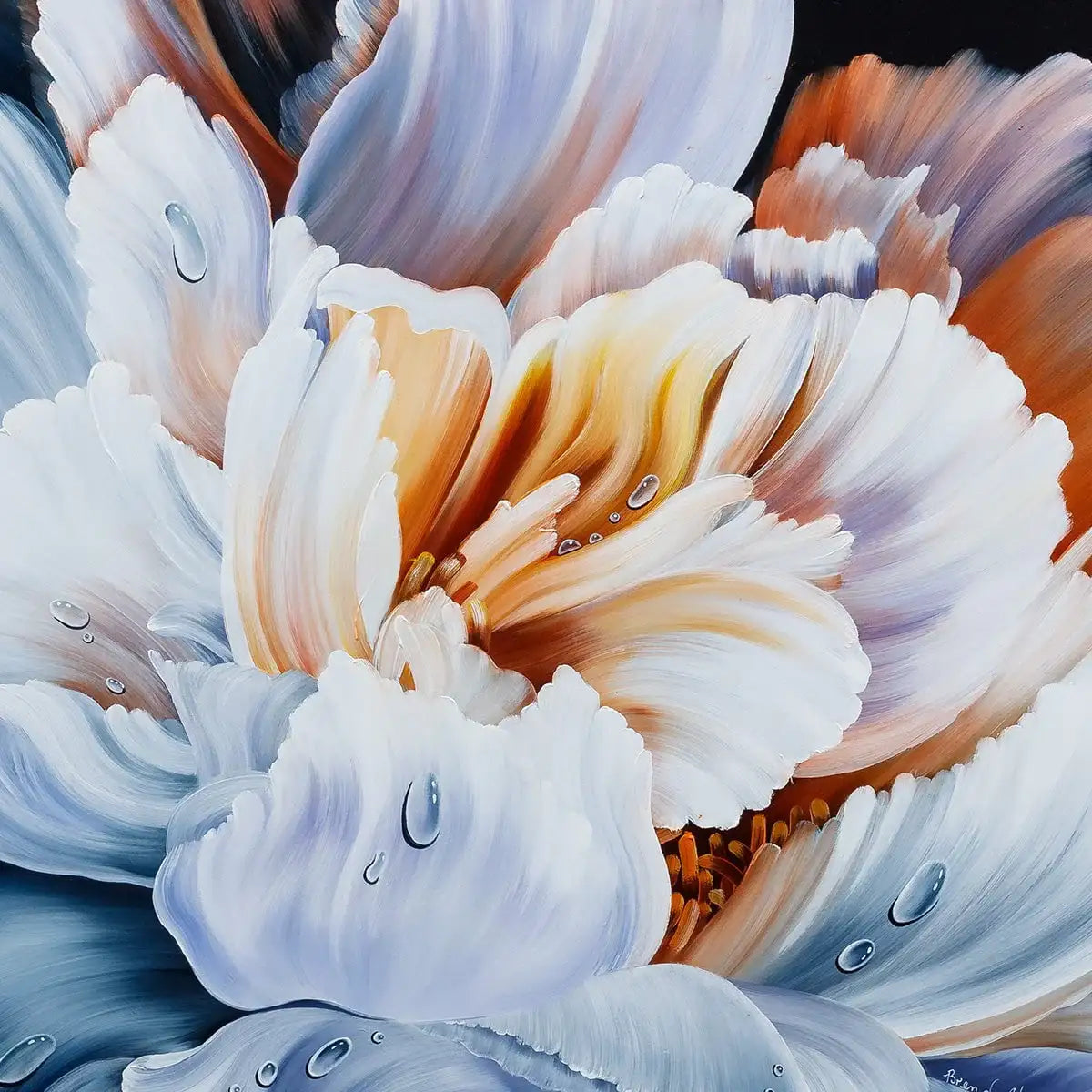 Botanical Dreams - Original - SOLD by artist Brenda Herd - Wyecliffe Galleries