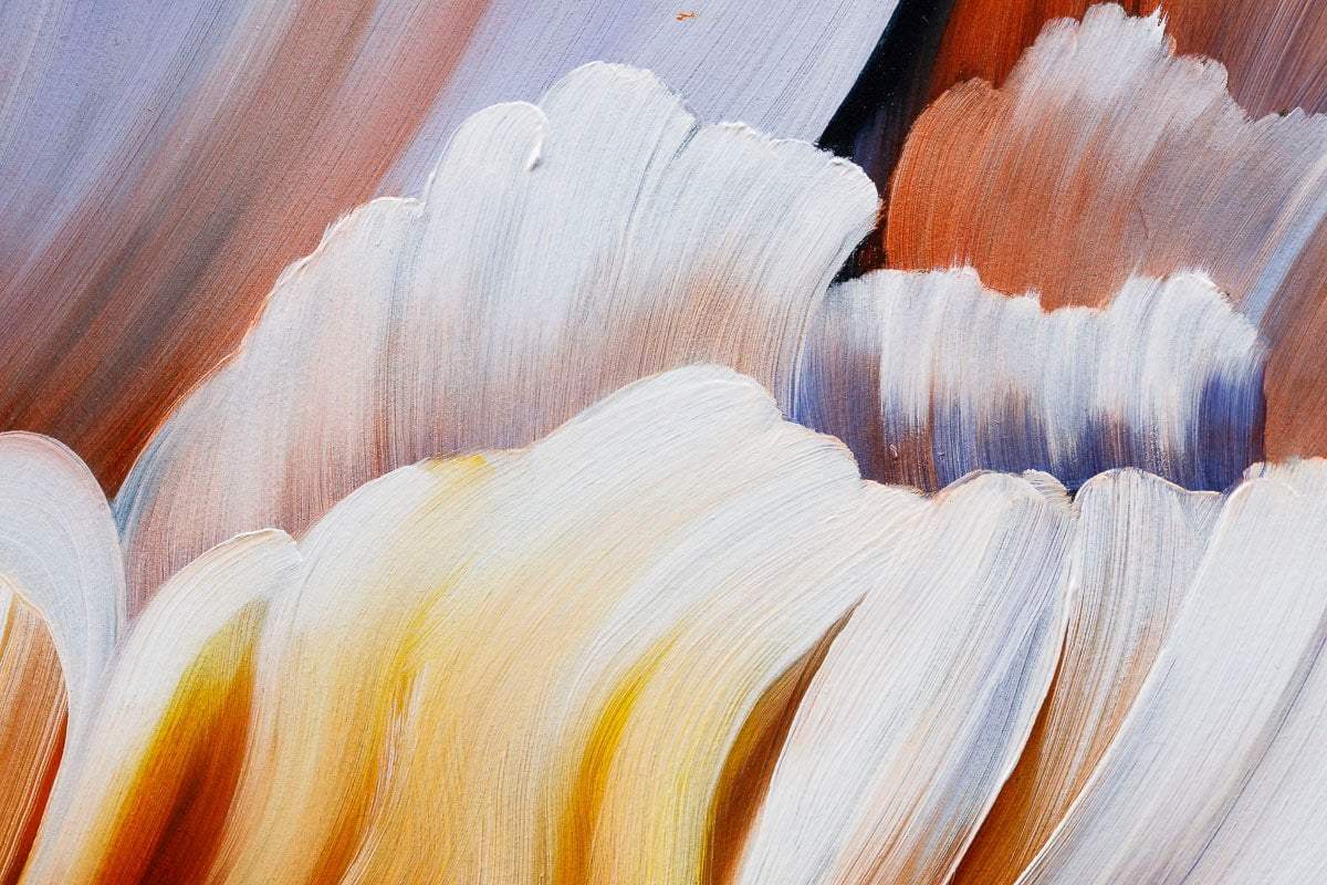 Botanical Dreams - Original - SOLD by artist Brenda Herd - Wyecliffe Galleries