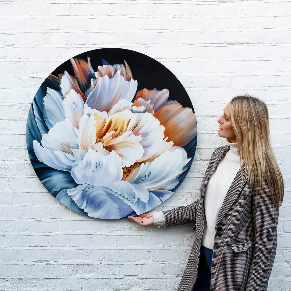 Botanical Dreams - Original - SOLD by artist Brenda Herd - Wyecliffe Galleries